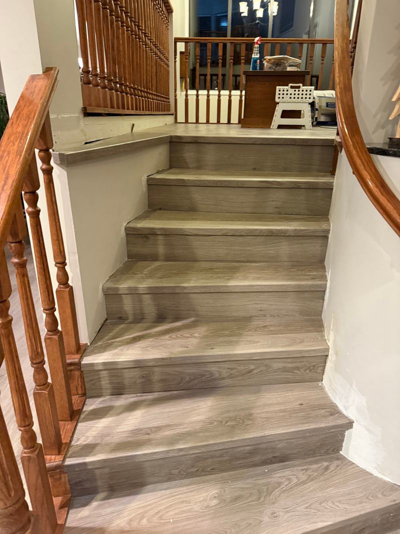 Vinyl plank, North Burnaby family home in Burnaby by Craftbuild