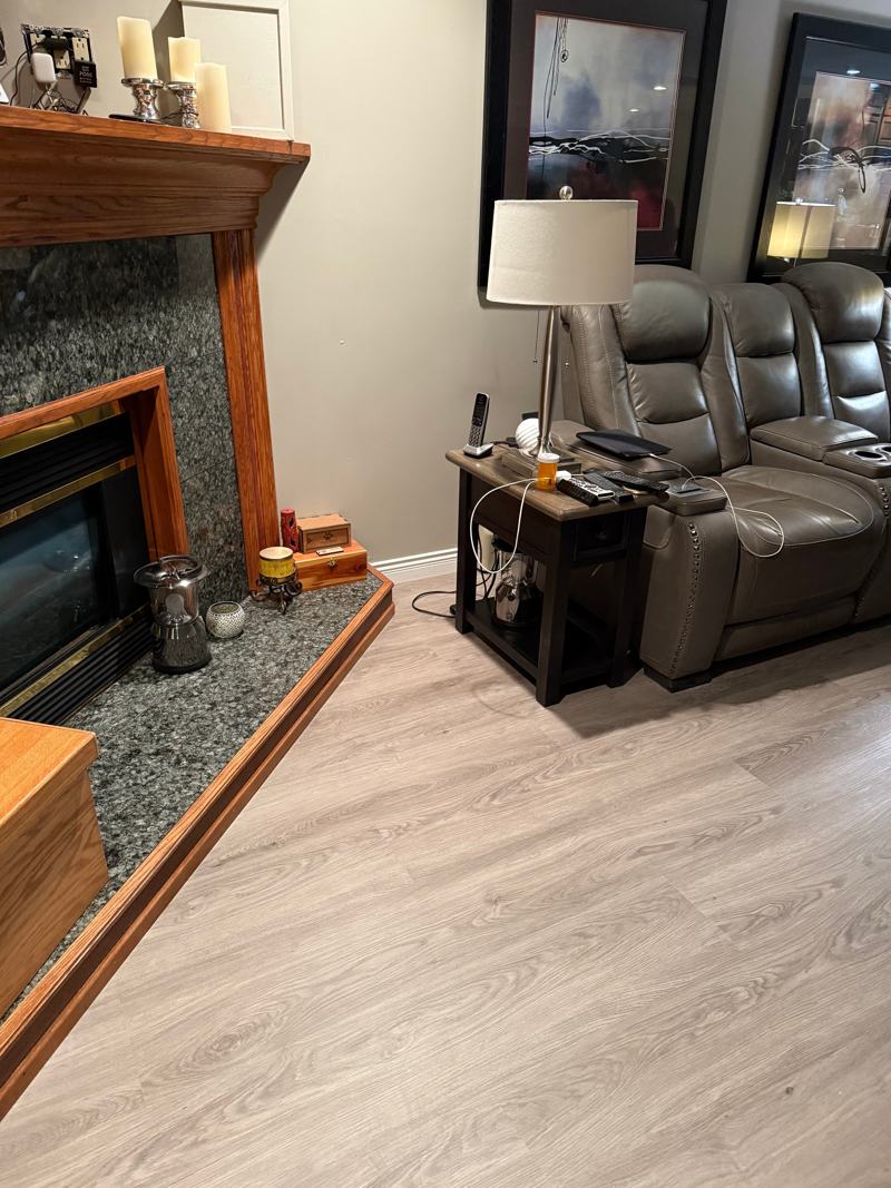 Vinyl plank floor installed by Craftbuild in Burnaby &mdash; photo 2