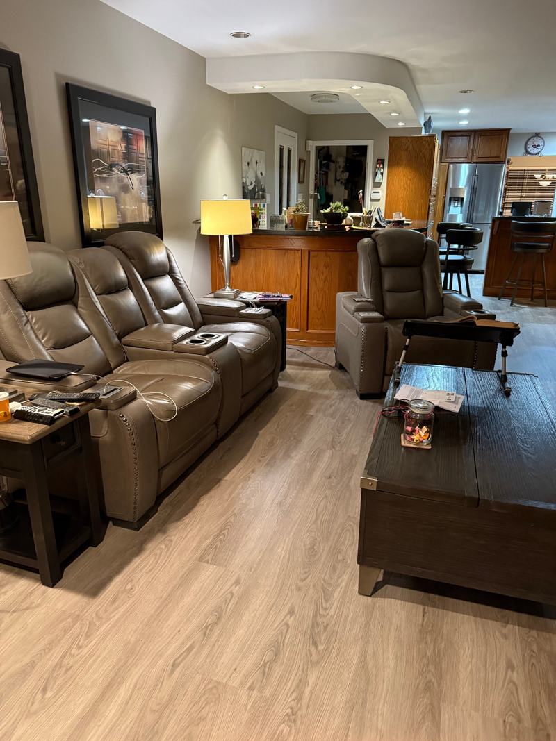 Vinyl plank floor installed by Craftbuild in Burnaby &mdash; photo 3