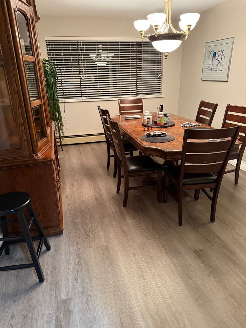 Vinyl plank floor installed by Craftbuild in Burnaby &mdash; photo 5