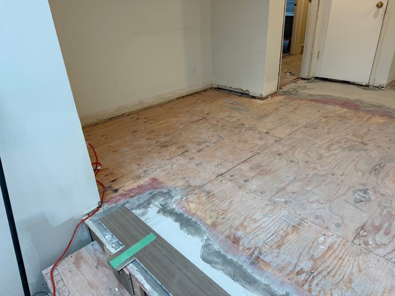 Subfloor before flooring installation, Vancouver &mdash; photo 3