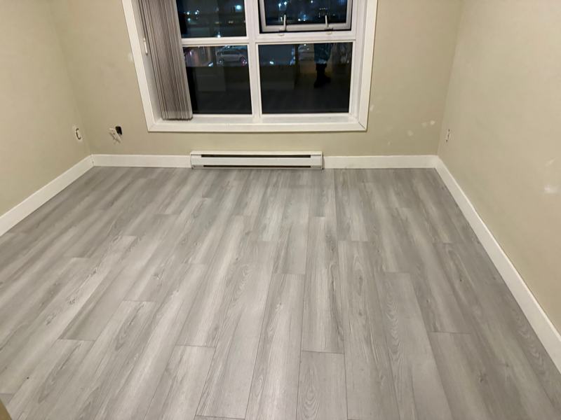 Laminate floor after installation, Burnaby &mdash; photo 1