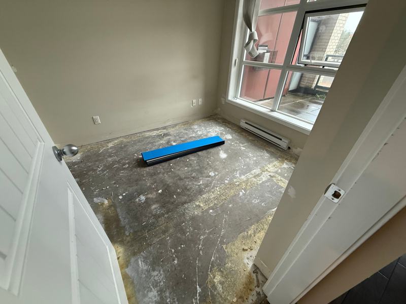 Subfloor before flooring installation, Burnaby &mdash; photo 2