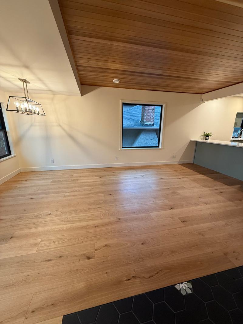 Glue-down hardwood floor installed by Craftbuild in Vancouver &mdash; photo 7