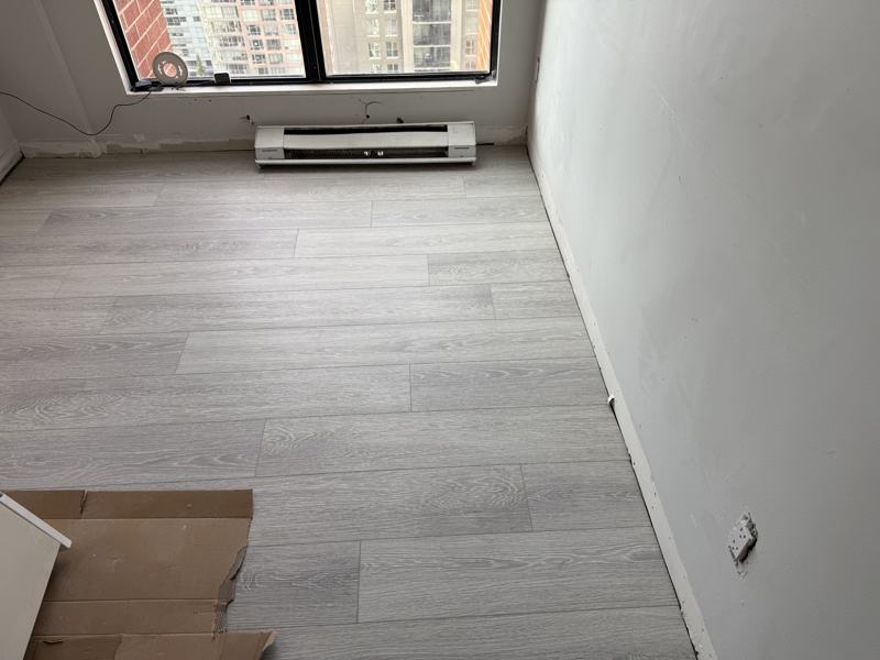 SPC waterproof plank floor after installation, Vancouver &mdash; photo 4
