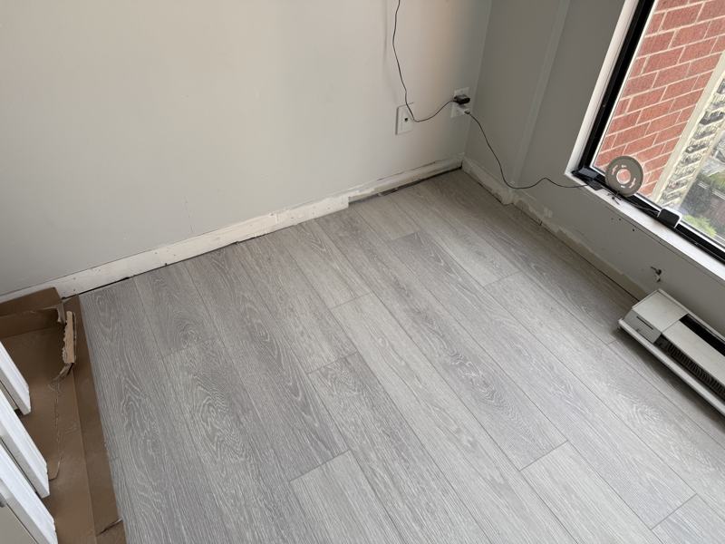 SPC waterproof plank floor after installation, Vancouver &mdash; photo 5