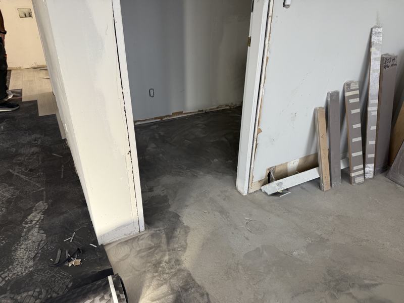 Subfloor before flooring installation, Vancouver &mdash; photo 1