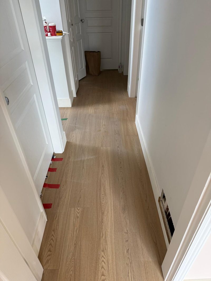 Luxury vinyl plank floor installed by Craftbuild in New Westminster &mdash; photo 2